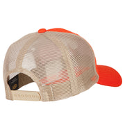 6 Panel High Profile Cotton Mesh Cap