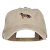 German Shepherd Dog Embroidered Washed Cap