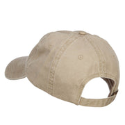 German Shepherd Dog Embroidered Washed Cap