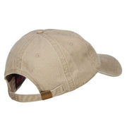 German Shepherd Dog Embroidered Washed Cap