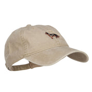 German Shepherd Dog Embroidered Washed Cap