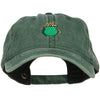 Pot of Gold Embroidered Washed Cotton Cap