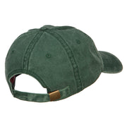 Pot of Gold Embroidered Washed Cotton Cap