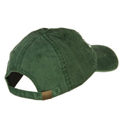 Wording of Grandpa Embroidered Washed Cap