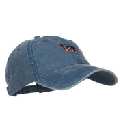 German Shepherd Dog Embroidered Washed Cap