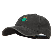 Pot of Gold Embroidered Washed Cotton Cap