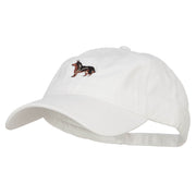 German Shepherd Dog Embroidered Washed Cap