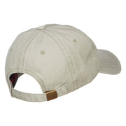 Pot of Gold Embroidered Washed Cotton Cap