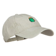 Pot of Gold Embroidered Washed Cotton Cap