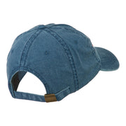 Wording of Grandpa Embroidered Washed Cap