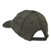 Wording of Grandpa Embroidered Washed Cap