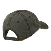 Wording of Grandpa Embroidered Washed Cap