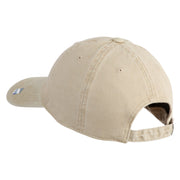 First Air Force Veteran Embroidered Pigment Dyed Cap - Khaki OSFM