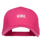 Mini Girl Embroidered Cotton Cap