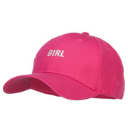 Mini Girl Embroidered Cotton Cap