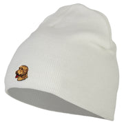 Golden Retriever Embroidered Short Beanie