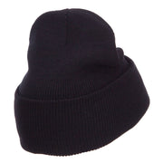 US General Embroidered Long Beanie