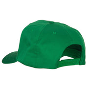 Green Make America Great Again Embroidered Solid Cotton Cap