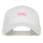 Mini Girl Embroidered Cotton Cap