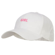 Mini Girl Embroidered Cotton Cap