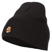 Golden Retriever Embroidered Short Beanie