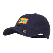 Grenada Flag Embroidered Unstructured Cap