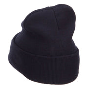 US General Embroidered Long Beanie