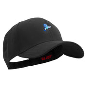 Flying Fish Embroidered Brushed Bull Denim Low Profile Cap