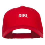 Mini Girl Embroidered Cotton Cap