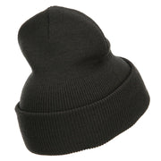 US General Embroidered Long Beanie