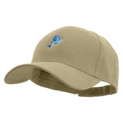 Flying Fish Embroidered Brushed Bull Denim Low Profile Cap