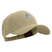 Flying Fish Embroidered Brushed Bull Denim Low Profile Cap