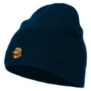 Golden Retriever Embroidered Short Beanie