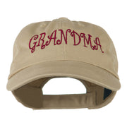 Grandma Embroidered Cap