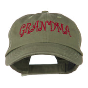 Grandma Embroidered Cap