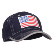 American Flag Patched Superior Cotton Cap