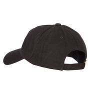 Grinning Emoji Patched Unstructured Washed Cap