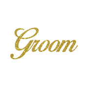 Groom Letter Design Heat Transfers Sticker