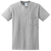 Men's Big Size Ultra Cotton Pocket Crew Neck T-Shirt