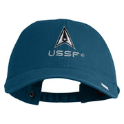 USSF with Delta Embroidered Pigment Dyed Cap - Navy OSFM