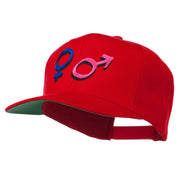 Gender Signs Embroidered Cap