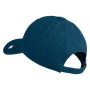US Space Force with Delta Embroidered Pigment Dyed Cap - Navy OSFM
