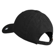 US Space Force with Delta Embroidered Pigment Dyed Cap - Black OSFM
