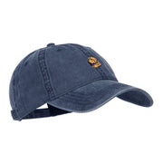 Golden Retriever Embroidered Washed Cap