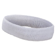 American Independence Day Helmet Embroidered Head Band (Terry) - White OSFM