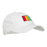 Guinea Flag Embroidered Unstructured Cap