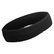 American Independence Day Helmet Embroidered Head Band (Terry) - Black OSFM