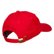 Guinea Flag Embroidered Unstructured Cap