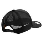 Licensed US Submarine Veteran Embroidered Retro Trucker Cap - Black OSFM