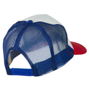 Fishing Beach Seagulls Embroidered Foam Mesh Back Cap